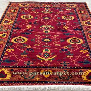 فرش ماشینی 700 شانه سنتی اکریلیک کد 70057 | فرش لاکی