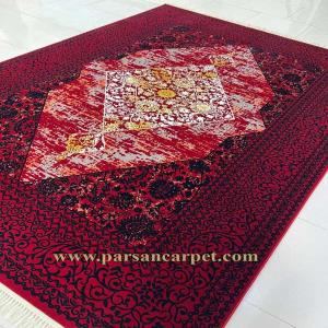 فرش 700 شانه لاکی طرح میلان وینتیج | فرش اکریلیک