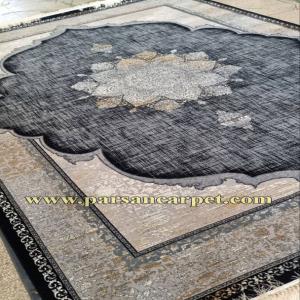 سفارش آنلاین فرش 700 شانه وینتیج طرح بانو
