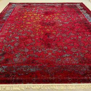 فرش ۷۰۰ شانه وینتیج لاکی طرح ارمغان | بافت HCP و نخ اکریلیک