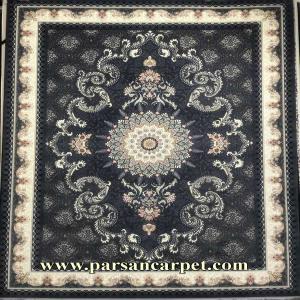 خرید اینترنتی فرش 700 شانه گل برجسته طرح روژین