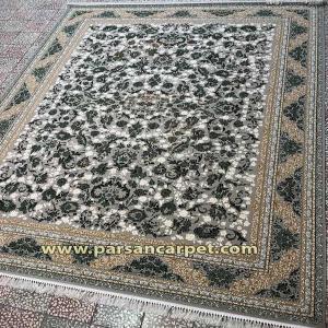 خرید فرش 700 شانه گل برجسته طلاکوب | کد 156