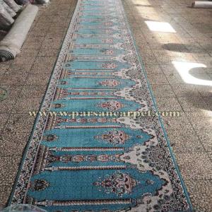قیمت فرش سجاده‌ای 700 شانه آبی رنگ در کارخانه کاشان