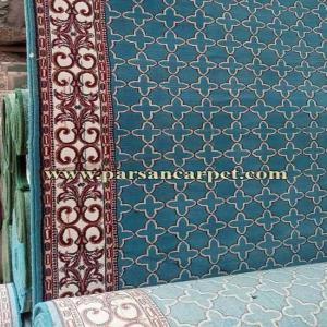 فرش سجاده‌ای ارزان قیمت 500 شانه پلی‌استر | خرید مستقیم از کارخانه کاشان