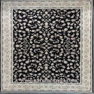 بهترین فرش 1200 شانه کاشان طرح ابرا