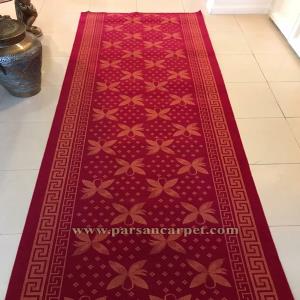 خرید موکت فرش تشریفاتی طرح دار کاشان کد 173