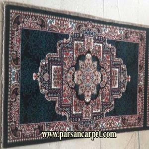 پشتی طرح حوض نقره ای سرمه ای فیلی کرم