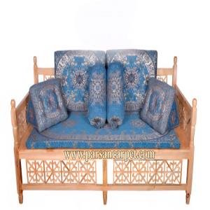 فروش آنلاین پشتی شاه‌نشین عربی و خلیجی | ست ۹ تکه مبل‌نما با دوخت حرفه‌ای