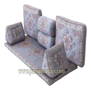 فروش اینترنتی پشتی خان نشین و مبل نما | ست کامل پشتی خلیجی سنتی 7 و 9 تیکه