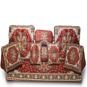 تولیدی پشتی 9 تیکه شاه نشین کاشان | قیمت پشتی عربی