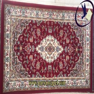 پشتی فرش طرح سنتی لاکی