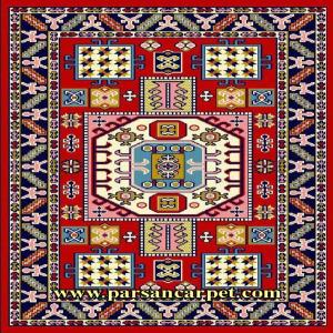 گبه ماشینی طرح سنتی – گلیم فرش کد 1013