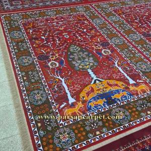 خرید گلیم فرش ماشینی 350 شانه سنتی کد 200