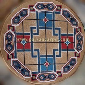 پخش عمده گلیم 6 رنگ دایره کاشان