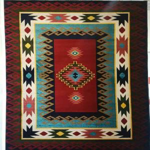 فروش عمده گبه ماشینی با طرح‌ سنتی لاکی کد 825