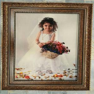 خرید اینترنتی تابلو فرش عکس چهره در کرج کد 124