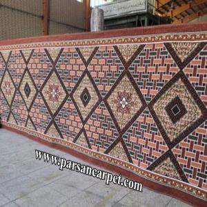 خرید عمده رول گلیم ماشینی درجه یک کاشان
