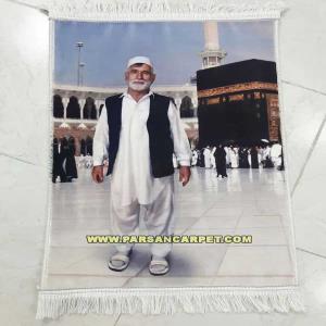 تابلو فرش عکس چهره چاپی شخصی با کیفیت کد 675