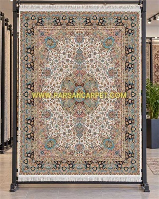 فرش 1200 شانه طرح سالاری | طرح اصیل ایرانی
