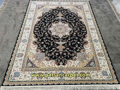 فرش 1200 شانه گل برجسته طرح علیا