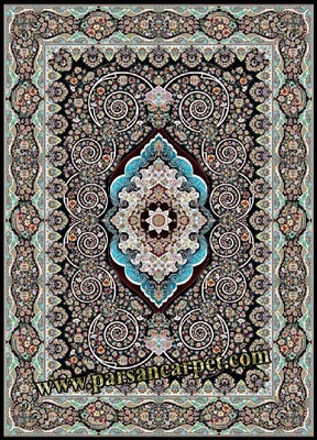 فرش 1200 شانه طرح فریبا