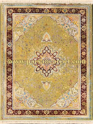 فرش 1200 شانه طرح هریس | نقشه اصیل ایرانی