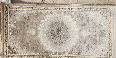 فروش پشتی فرش ماشینی 1200 شانه طرح مهرگان