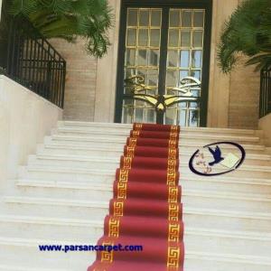موکت فرش تشریفاتی قرمز کد 51