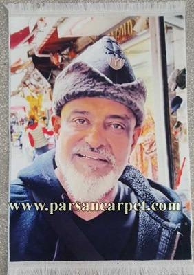 سفارش تابلو فرش چهره ارزان در اصفهان کد 467