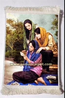تولید تابلو فرش عکس شخصی در کاشان کد 718