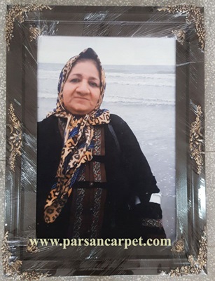 خرید تابلو فرش پرتره هدیه ای برای تولد کد 502
