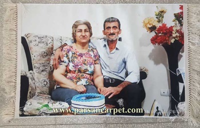 کارگاه تابلو فرش چاپی عکس سفارشی کد 500