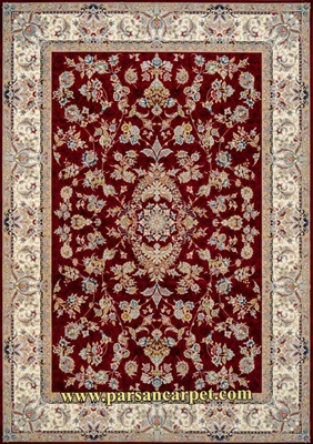 فرش ماشینی 1200 شانه طرح پارسا لاکی با کیفیت صادراتی اصل