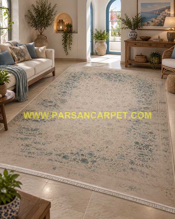 فرش 1200 شانه طرح افشان برجسته لایت کد 1085