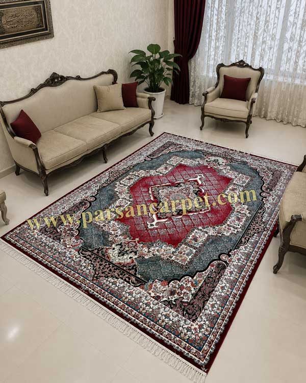 فرش 700 شانه مدل چشمه لاکی