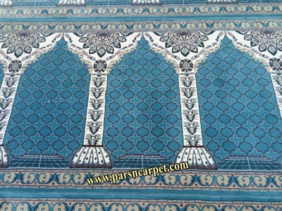 سجاده فرش محرابی طرح سبحان