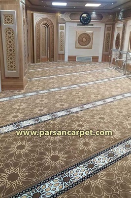 خرید عمده فرش سجاده ای درجه یک از کاشان | فرش محرابی ارزان قیمت