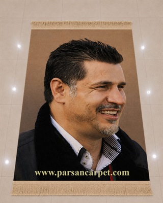 تبدیل عکس به تابلو فرش چهره اشخاص معروف