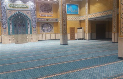 فرش سجاده ای 700 شانه اکریلیک | خرید فرش مساجد از کارخانه