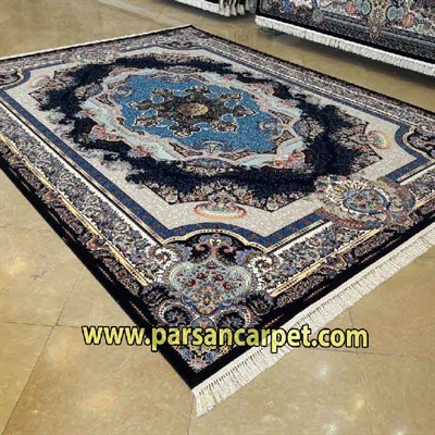 فرش 1000 شانه 10 رنگ طرح ثمین