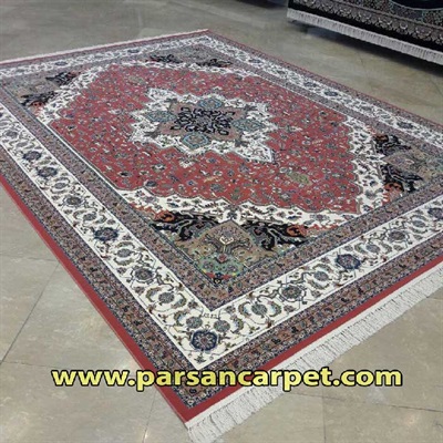 فرش 1000 شانه 8 رنگ طرح هریس