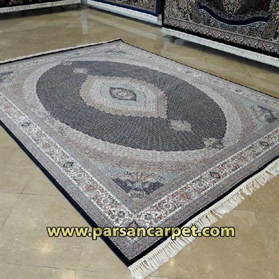 فرش 1000 شانه 8 رنگ طرح ریزماهی اصیل