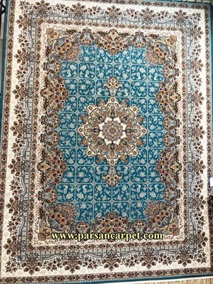 خرید آنلاین فرش 1000 شانه طرح بهامین