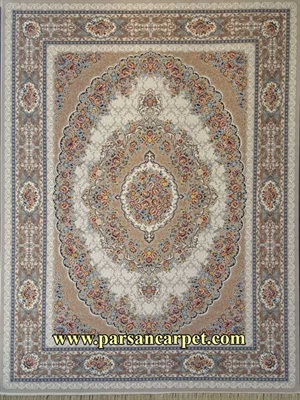 فرش 1000 شانه طرح پرنیان کاشان - خرید فرش هزار شانه