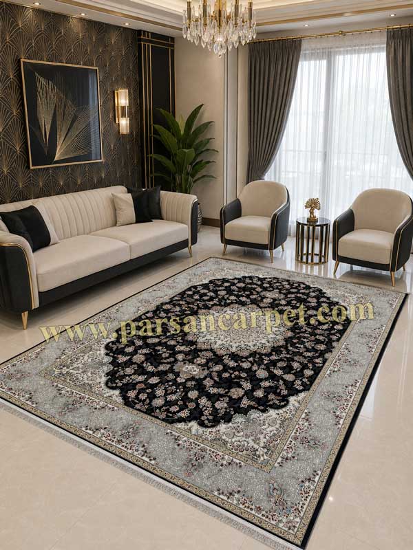بهترین فرش 1200 شانه طرح افسون