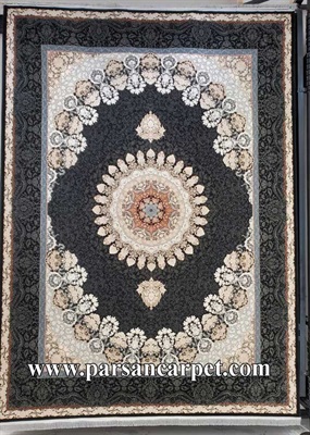 خرید بهترین فرش 1200 شانه ده رنگ کاشان کد 12141