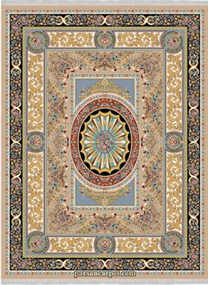 خرید آنلاین فرش 1200 شانه طرح آدلاید