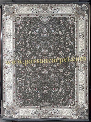 فرش 1200 شانه طرح ارغوان دودی