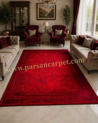 فرش 1200 شانه سنتی طرح افشان وینتیج