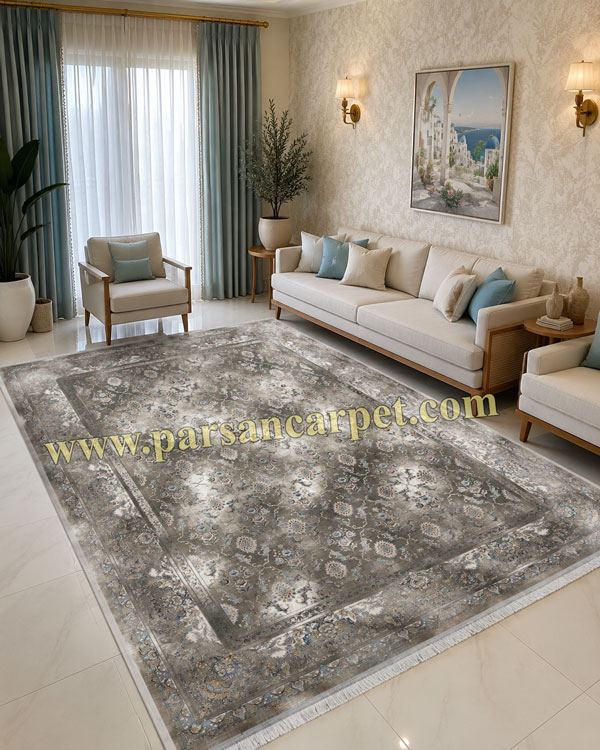 فرش 1200 شانه 9 رنگ پالت رِگیولار کد 4042